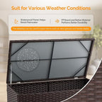 VINGLI Outdoor Coffee Table - Image 5