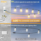 Brightever LED Outdoor String Lights 100FT - Image 3