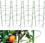 4 Pack Adjustable Tomato Cages, 36 Inch Plant Support Garden Trellis by Anothera