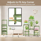LASZOLA 6 Tiered Folding Plant Stand Indoor - Image 3