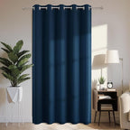 Joydeco Blackout Patio Sliding Door Curtains 108 Inches Long, Grommet Privacy by JOYDECO