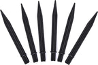 Aliotech 6Pcs 8.25 Inch Reinforced Ground Spikes, Solar Lights Spikes, ABS by Unknown