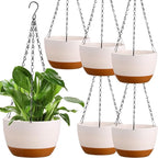 Mumufy 6 Pcs 8 Inch Hanging Planter by Mumufy