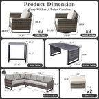 Belord Outdoor Sectional Furniture - Image 3