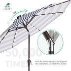 JEAREY 9FT Outdoor Patio Umbrella - Image 8