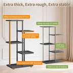 LASZOLA 4 Tier Plant Stand Indoors Outdoors - Image 3