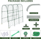 Cucumber Trellis for Raised Bed, U-Shape Garden Trellis for Climbing Plants - Image 8