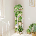 Bamworld Tall Plant Stand Indoor 6 Tier Plant Shelf - Image 6