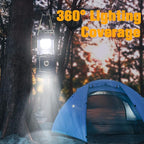 Collapsible Portable LED Camping Lantern XTAUTO Lightweight Waterproof Solar - Image 2