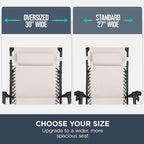 Best Choice Products 30” Wide Folding Zero Gravity Outdoor Recliner Patio - Image 4
