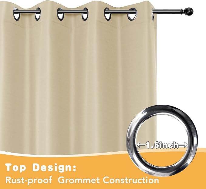 HolidayIdeas Extra Wide Outdoor Curtains - Image 4
