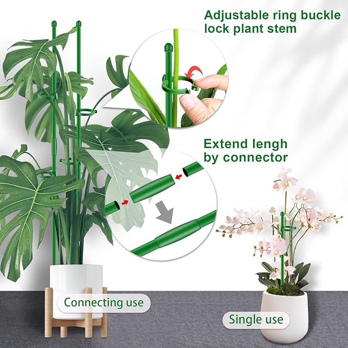 Plant Stakes 17 inch SupKing Support Stick Orchid Stakes - Image 4