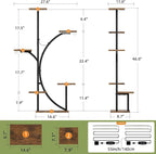 Plant Stand Indoor with Grow Lights - Image 6