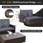 Tangkula Patio Rattan Daybed - Image 9