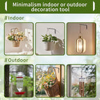 2 Pack 8 Inch Plant Hanger Hooks - Image 3