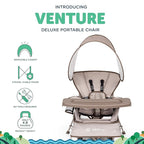 Baby Delight Go with Me Venture Portable Chair | Indoor and Outdoor | Sun - Image 2