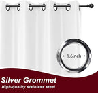 HolidayIdeas White Outdoor Curtains - Image 2