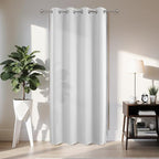 Joydeco Blackout Door Curtain for Doorway Privacy 78 Inches Long, Grommet by JOYDECO