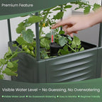 Tomato Planter Pot Tomato Box Raised Garden Bed 56.5" Tall Self-Watering and - Image 6