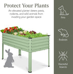 Best Choice Products 48x24x30in Galvanized Raised Garden Bed, Metal Elevated - Image 6