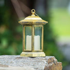 Solar Lantern Outdoor, Outdoor Hanging Candle Lanterns LED Lights - Image 9