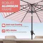 Tempera Patio Market Outdoor Table Umbrella - Image 5
