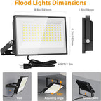 Onforu 120W Flood Lights Outdoor, 12000lm Bright LED Work Light - Image 5