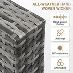 Aoxun Patio Furniture Sets, 12-Piece Outdoor Patio Furniture - Image 5