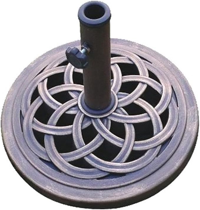 UBP18181-BR 18-Inch Cast Stone Umbrella Base, Made from Rust Free Composite by Unknown