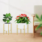 Heavy Plant Stand for 10"-16" Plant Pot Indoor Outdoor Corner, Adjustable Metal - Image 7