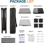 COBIZI 11x11 Pop Up Gazebo Canopy Tent Easy Up Outdoor Gazebo Waterproof - Image 9