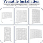Outdoor Privacy Screen, Freestanding Privacy Fence Panels - Image 8