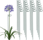 36 Inch 20 Packs Plant Support Stake Garden Single stemmed Plant Support Hoops by ThealynGardens