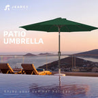 JEAREY 9FT Outdoor Patio Umbrella Outdoor Table Umbrella - Image 7