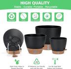 12" 10" 9" 8" Self Watering Pots - Image 5