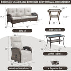 5 Piece Patio Furniture Set - Image 2