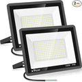 150W LED Flood Light Outdoor, 2 Pack 15500LM Super Bright Security Light by XYCN