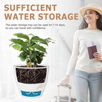 Plant Pots 12/10/9 Inch Self Watering Pots, Plastic Flower Pots, Nursery - Image 5