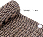 LOVE STORY 3.3'x19.7' Brown Balcony Screen Privacy Fence Cover UV Protection - Image 6