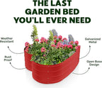 Plant & Plot Galvanized Raised Garden Beds Outdoor // Planter Raised Beds - Image 5
