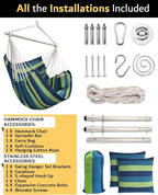 XXL Hammock Chair Hanging Rope Swing - Image 6