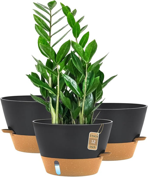 12-Inch Self Watering Planters by FIASON