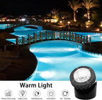 AVEKI Solar Pond Spotlights, 12 LED Solar Underwater Lights - Image 6