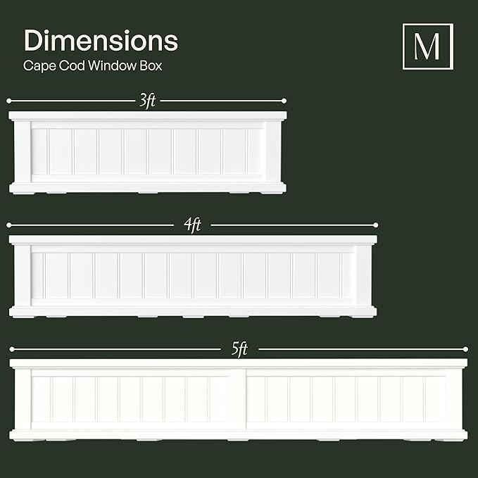 Mayne Cape Cod 3ft Window Box - Image 8