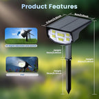 Solar Spot Lights Outdoor IP68 Waterproof, Ultra-Bright Performance，Simple Modes - Image 3