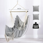 Hammock Chair, Hanging Rope Swing Seat - Image 4