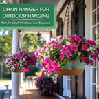 3 Pack 8/10/12 Inch Hanging Planters - Image 4