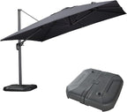 PURPLE LEAF 11.5' X 11.5' Telescopic Patio Umbrella by PURPLELEAF