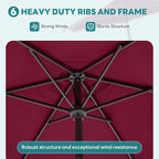 OLIXIS 7.5ft Patio Umbrella - Image 3