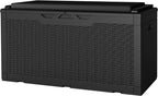 JUMMICO 100 Gallon Resin Deck Box by JUMMICO